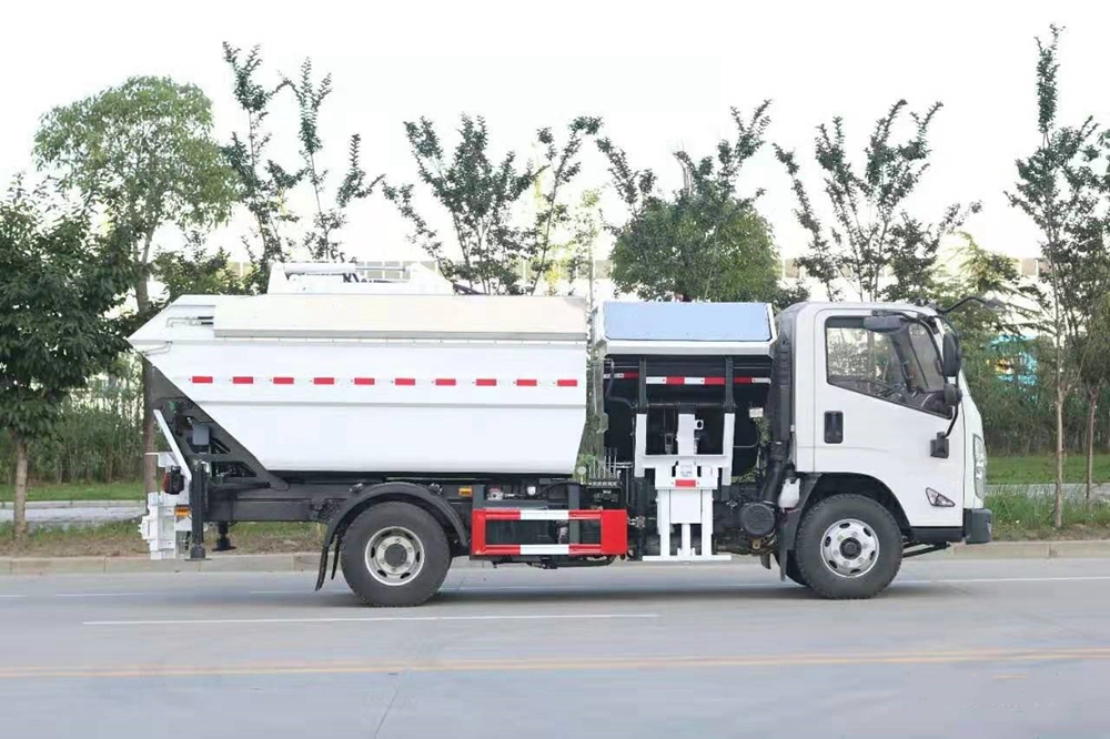 【8立方】江鈴凱運后裝掛桶垃圾車