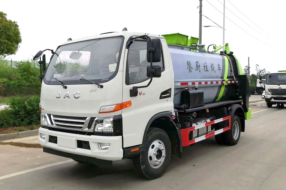 【4.5立方】江淮駿鈴國(guó)六餐廚垃圾車