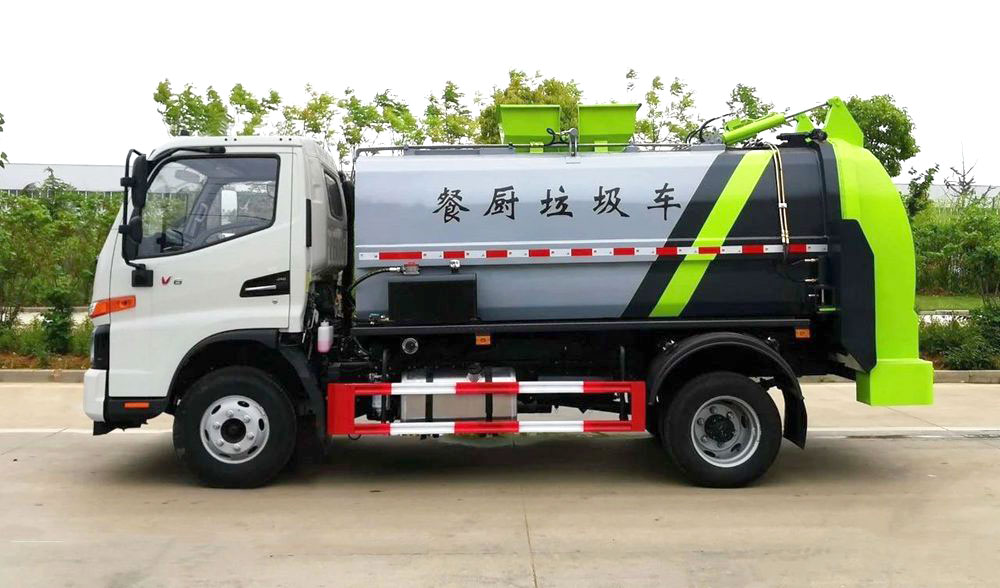 【4.5立方】江淮駿鈴國(guó)六餐廚垃圾車