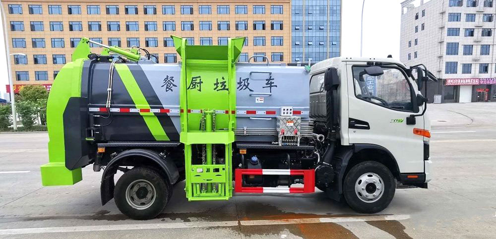 【4.5立方】江淮駿鈴國(guó)六餐廚垃圾車